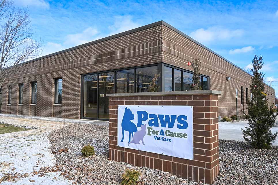 Paws for a Cause - exterior building