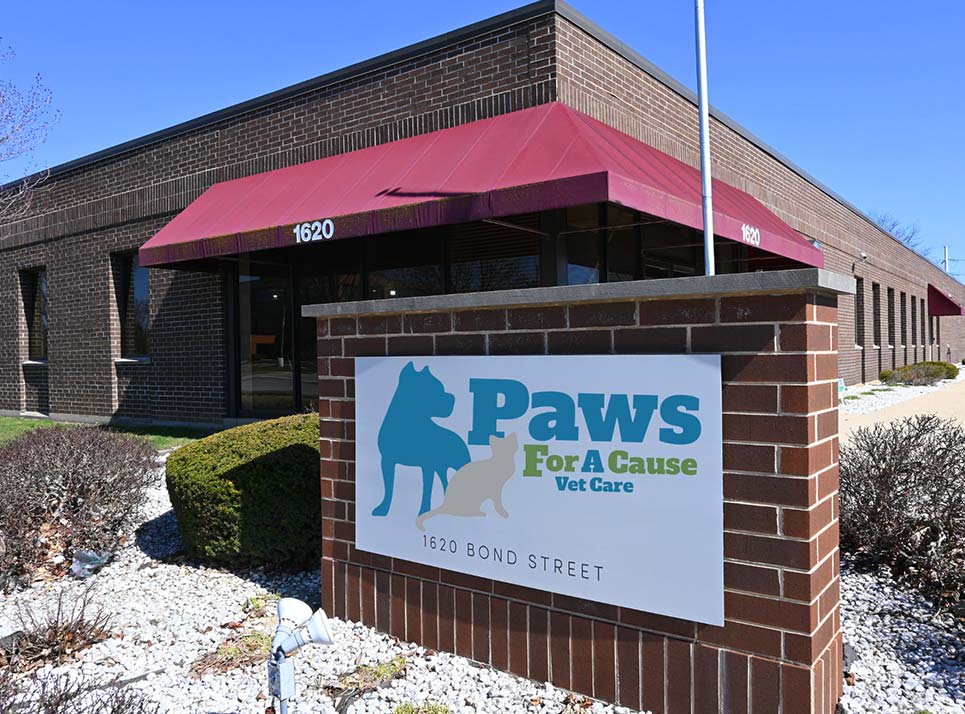 Paws for a Cause Building in Illinois