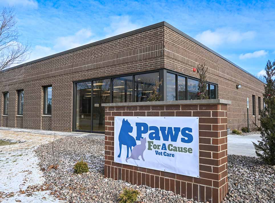 Paws for a Cause - exterior building